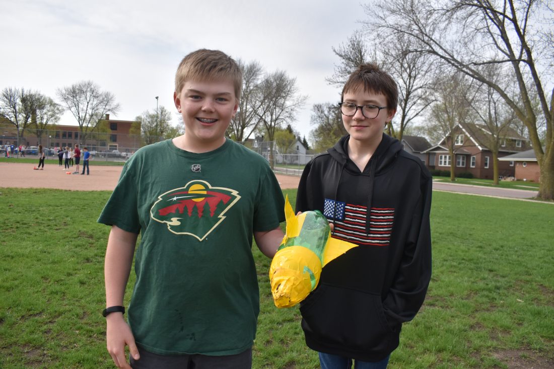 NUAC students reach new heights with bottle rockets | News, Sports, Jobs -  The Journal